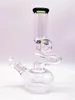 13 Inch 9MM Thickness Large Scale Heady Glass Bong Hookah Glass Bong Dabber Rig Recycler Irregular Bentover Water Bongs Smoke Pipe 14mm Female Joint US Warehouse