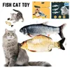 Electronic 3D Flippity Fish Toy Cat USB Charging Simulation Toys for Interactive Game Cats Pet Supplies Cats Dog Toys3807948