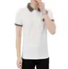 Men Polo Shirts 2024 Luxe designer Mens kleding bijen Korte mouw mode casual jas heren t shirt maat m-3xl