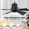Ceiling Fan With Light And Silent Electric Lamp Remote Control Fans Lights For Living Room