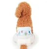 Appareils pour chiens Pet Cat Diaper jetable 10 pièces tissus non tissés absorbent l'eau fortement saine et sûre