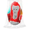 Cobertores Gorilla Tag Red Soccer Ball Print Novelty Fashion Soft Warm Blanket Gorillatag Redmonkey Football Zidane