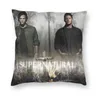 Coussindecorative oreiller surnaturel coussin de coussin canapé décoration les winchesters Bro Dean et Sam Square Throw Case 45x45cmcus9308152