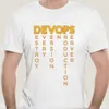 T-shirts voor heren grappige programmeur t-shirt DevOps DevOps- De echte definitie van DevOps T DevOps Computer Nerd GK Programmeur Sarcastic Shirts T240510