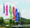 Koinobori koi nobori carp wiatrówki streamery kolorowe dekoracja flagi ryb med ryb latawiec flaga wisząca dekoracje ścienne 40 cm 55 cm 70 cm 15334578