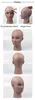 Mannequin Heads New female bald mannequin head with selective beauty practice training for hair styling and wig making Q240510
