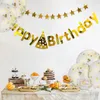 Decorazione per feste da 10 pezzi set appeso a vortici di coriandoli trasparenti palloncini per decorazioni del soffitto di compleanno Clear Banner personalizzato