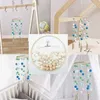 Dekorative Figuren DIY Wind Chimes Accessoires Kit zum Herstellen von Baby Crib Chime mit 23 cm Bambus Ring Holzperlen Home Dekoration