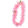 Dekorative Blumen Hawaiian Leis Hawaii Luau Tropical Blumenkranz Girlande Halskette für den Sommer für den Sommer für den Sommer für Hochzeit