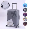 Gratis 1824 tum resväska skyddande täcke elastiskt bagageskydd Cartoon Heart Bear Printed Trolley Dust 240429