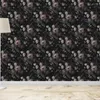 Bakgrundsbilder Möbler Renovering Black Rose Wall Stickers sovrum vardagsrumsstudie Dekoration självhäftande