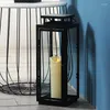 Disterrazioni natalizie per le candele per la casa Outdoor Retro Glass Hanging Hanging Holding House House Gift DECO C