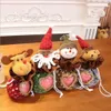 Apple cadeaupatroon Zakken Hollow Christmas Bag Santa Geschenken Candy Handtas Decoraties 908 S
