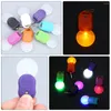 Крюки светодиодные ключи к ключам Light Chain Mini Hook Portable Forch Flash Lights Ультра яркие светящиеся подвески крошечные кольцевые вечера