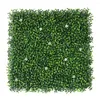 Dekorative Blumen 1PC künstlicher Rasen Simulation Rasengrüne Pflanzwand 50x50 cm Plastikblumendekoration für das Hausgarten Cafe Festlich