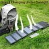 800W faltbare Solarpanel tragbare 6 -fache Panels Ladegerät USB 5V DC Vollzeitleistung Mobile Versorgung 240430