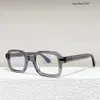 Optyczne okulary dla mężczyzn kobiety 507 Square Square Square Anti-Blue Full Frame Oklasy z pudełkiem