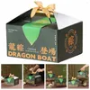 Geschenkpapier Dragon Boot Festival Packbox Antiquitäten wiederverwendetes chinesisches Stil Taschen Elegante Hand Wohnkultur
