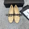 Chanells Shoe Chanelity Mandons de chaussures habillées Sandales matelasses 100 Real Leather Femmes Loafer Top Quality Moccasin Ballet Flats Agneaux Button Mary Jane Luxury De