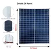 500W 1000W Solar Panel Kit Complete 12V Polykristalline Strom tragbare Outdoor -wiederaufladbare Zellgenerator für Zuhause 240430
