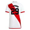 2023 24 River Plate Player Version Soccer Jerseys Maidana M. Suarez de la Cruz A. Palavecino Home 3rd Football Shirt Kort ärm uniform