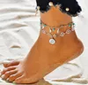 Pulvetagem vintage de tornozelo de estrela do mar para mulheres Buda Buda Foot Jewelry Summer Barefoot Beach Women Chain Chain5951476