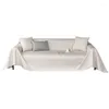 Couvre-chaise Couvre de canapé imperméable en tissu fausse en cuir quatre saisons Universal Modern Light Luxury non glissée Tournette complète