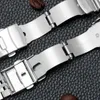 Bands de montée 22 mm Sangle en métal en acier de plongée pour Casio Duro MDV107-1A MDV106-1A Band de bracelet Pièces de remplacement 3 styles Q240510