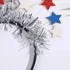 Partyversorgungen Weihnachten Pins Tinsel Star Hair Hoop Waschen Gesichtshalter Kostüm Kopfbedeckung für Teenager Dropship