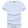 Costumes masculins A3370 Style décontracté T-shirts Color Colon Cotton Navy Bleu Ranguel Fit Tops Summer Tee Shirts Man