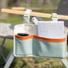 Aufbewahrungstaschen Lederbeutel Multifunktional Auto Stuhl Rückenwohnungswohnheit am Krankenbett mit mehrweiser Handseite im Freien Camping hängen