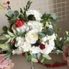 Fiori decorativi spr 40 cm tavolo da nozze centrale rosa fiore naturale colore artificiale decorazione da fondo per feste