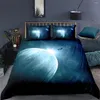 Bedding Sets 3D Duvet Cover Bag And Pillow Shams Full Twin Single Double Size Colorful Sky Custom