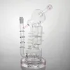 Glassa di vetro in testa larga da 13 pollici in testa con bong in vetro bong dabber rig reticolo a vapore tubi a vapore tubi bong bong tubo