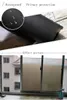 Window Stickers 90 200cm Privacy Film Black Frosted Static Glass Sticker Opaque Anti-UV Bathroom Bedroom Home Decorative