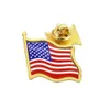 Supplies Party Flag American Pin Lapel United States USA Hat Tie Tack Badge Pins Mini Brooches For Clothes Bags Decoration Cpa5764 Jy07 s