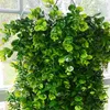 Decorative Flowers 2pcs Artificial Hanging Vine For Wall House Room Indoor Outdoor Decoration (No Baskets)