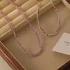Colliers pendants Minar Bohemian Multicolor Natural Stone Strand Colliers perlées pour femmes