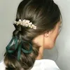 Cabeças de cabeceiras de imitação elegante pente pente de pente forca feminina fashion hairpin Hairgrip helvêutas