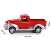 1 32 Legering Pick -up Truck Model Childrens Toy Car Decoration Pull Back Boy Die Cast Educational 240510