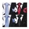 Boyun kravat seti toptan kravat mendil cep kareleri manşet seti kravat kravat kravat erkek giyim aksesuarları polka nokta fit grubu