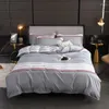 Sängkläder set Set Bed Linen Däcke Cover and Pillow Case Quilt Bedstrast Luxury Par Twin Full Size Comporter Home 240x220cm