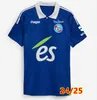 24 25 RC Strasbourg Alsace soccer jerseys SYLLA Gameiro SANSON maillot de foot LiENARD DIARRA home 2024 Diallo BELLEGARDE AHOLOU football shirt uniforms