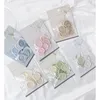 Enveloppe cadeau 18pcs / sac Vintage autocollant scellé de tampon de cire pour bricolage décoratif Scrapbook enveloppe de bonbon étudiant en couleur