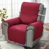 Chair Covers Solid Color Minimalist Sofa Cover Seat Cushion Integrated Pet Dust Fabric Lazy 1PCS