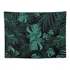 Tapestries Tropical Jungle Night Leaves Pattern #1 (2024 Edition) #tropical #decor #art Tapestry Home And Comfort Decor