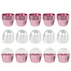 Christmas Decorations 50Pcs Muffin Cake Cup Decoration Candy Muffins Baking Cups For Anniversary Baby Showers Graduation Weddings Birthdays