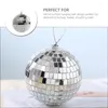 Decorative Figurines Wedding Decorations For Ceremony Mirror Laser Ball Compact Disco Hanging Spherical Xmas Party