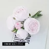 Decoratieve bloemen Latex Vochtigrichting Rose Flower Bouquet Party Stage Setting Layout Decoratie Leveringen Home Decor Silk Artificial