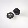 Bouteilles de rangement en plastique noir vide de poudre 30 mm avec miroir femmes bricolage emballage de pinceau rechargeable récipient F20243159